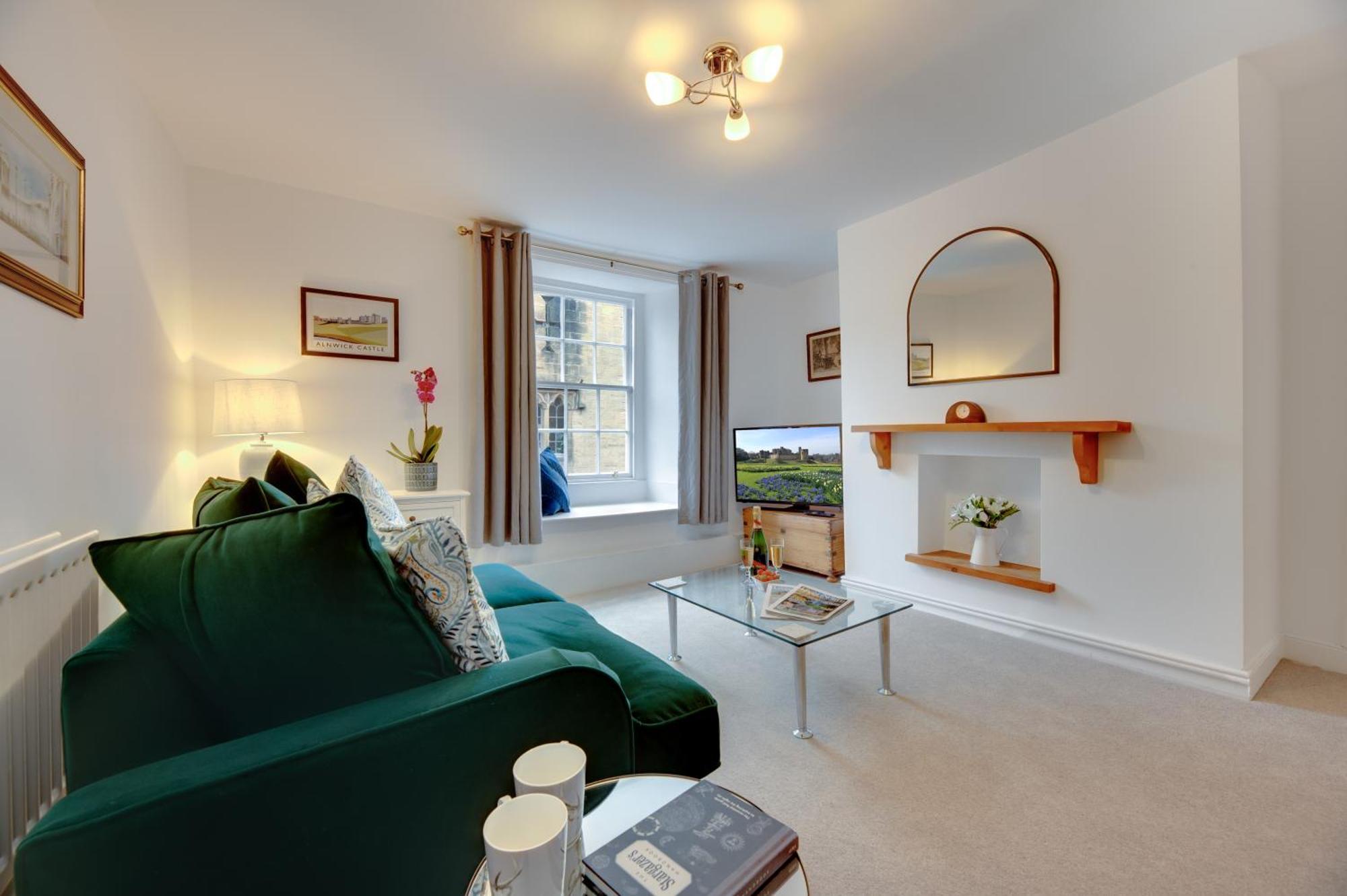 Lionsgate View - Luxury Apartment Opposite Alnwick Castle ภายนอก รูปภาพ